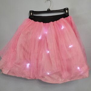 Hyde & EEK! Light Up Pink Halloween Costume Tutu ADULT One Size NWT